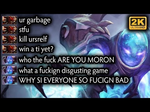 Arteezy Rage Trash Talk with Blood seeker Picker Dota 2