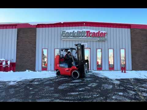 2012 TOYOTA 7FGCU35-BCS CUSHION NON-MARKING TIRE 8000LB FORKLIFT WITH SIDE SHIFT