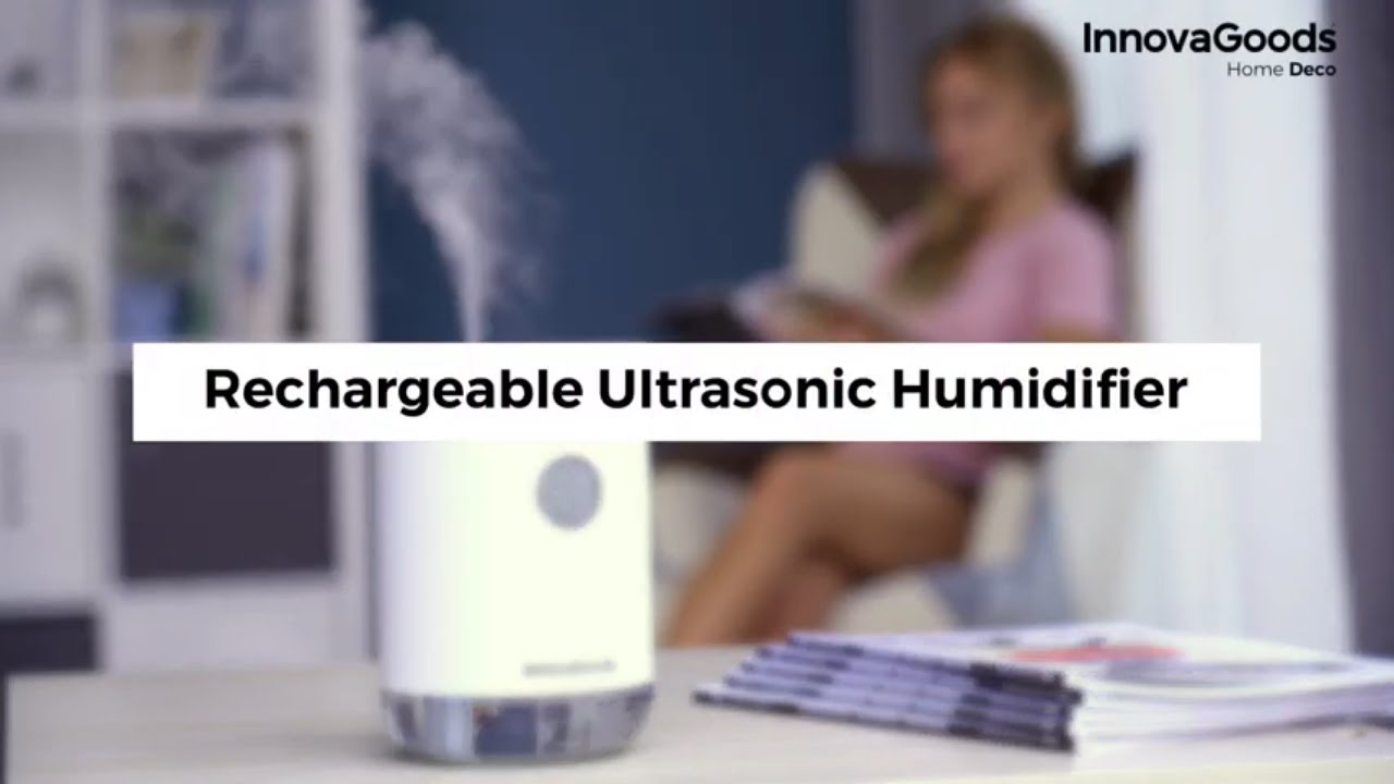  Įkraunamas ultragarso drėkintuvas Vaupure InnovaGoods Home Deco