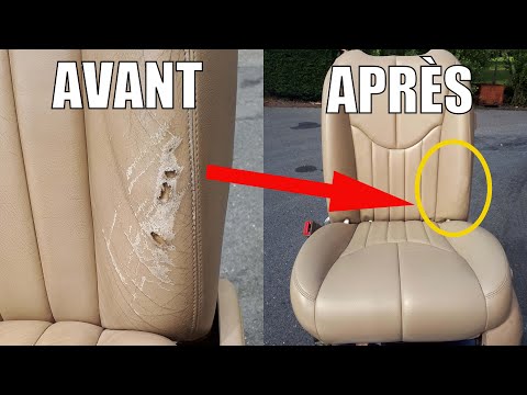 Renovation Cuir Voiture, Siege Auto Cuir Abimé