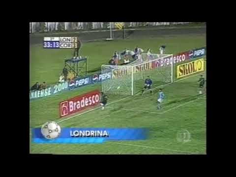 Londrina 2 x 4 Coritiba - Campeonato Paranaense 2000