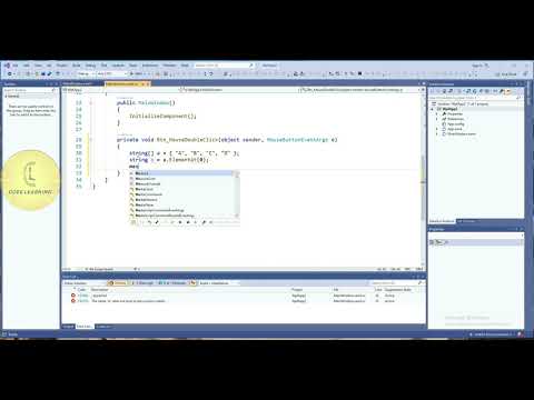 Wpf String Functions Elementat Codelearning