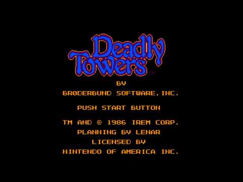 The Best of Retro VGM #1730 - Deadly Towers (NES/Famicom) - Tower 6