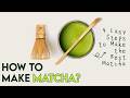 Café Quality Matcha At Home In 4 Steps