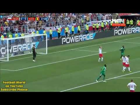 Poland vs Senegal 1-2 Thiago Cionek Own Goal WORLD CUP 19/06/2018 HD
