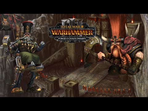 Astragoth Ironhand Assaults Karak Kadrin, Siege - Total War: Warhammer 3 Forge of the Chaos Dwarfs