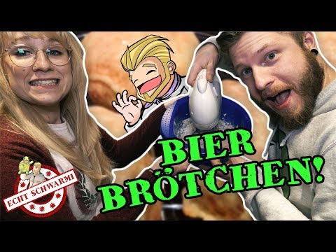 Käsebrötchen backen mit Bier! (Bierbrötchen Tastetest) | 🍺🍞Eklig oder Essbar?!😘👌