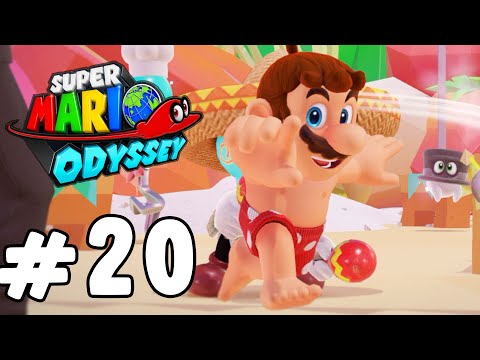 Super Mario Odyssey | Playthrough Part 20 | Luncheon Kingdom Moon Hunting! | 1080p60 (Switch)