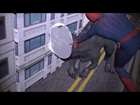 SPIDERMAN VS T-REX - Spiderman VS TYRANNOSAURUS
