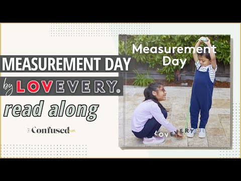 'Measurement Day' by Lovevery | READ ALONG WITH ME Book bundle add on subscription