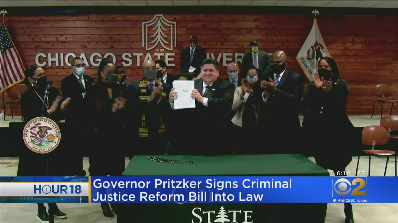 Gov. Pritzker Signs Criminal Justice Reform Bill Into Law