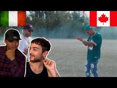 CANADIANS REACT TO ITALIAN RAP - Sfera Ebbasta, Feid - Triste