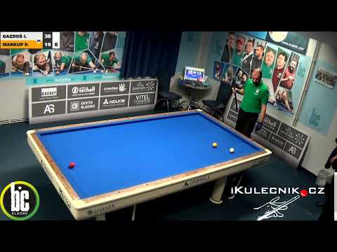 Czech  3-cushion - 3rd round Petr Markup v Ivo Gazdoš