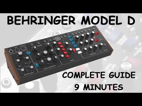 Behringer Model D Review and Demo
