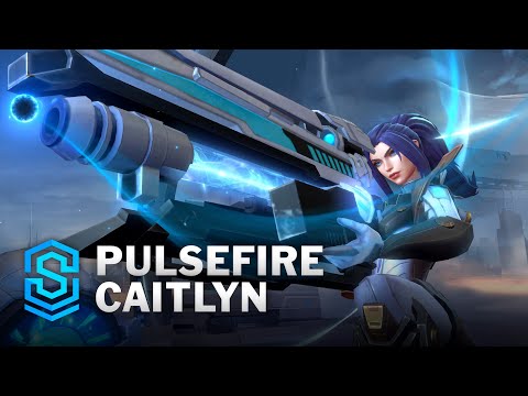 Pulsefire Caitlyn Wild Rift Skin Spotlight