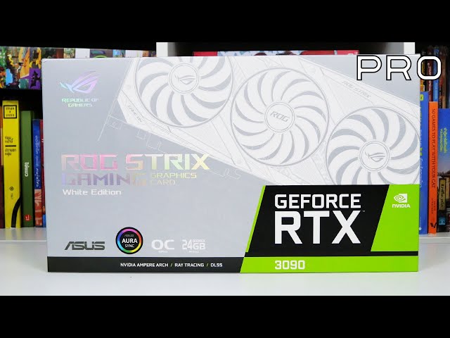 Card Màn Hình ASUS ROG Strix GeForce RTX 3090 OC White Edition