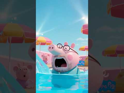 Daddy Pig’s Splash Attack! #peppa #peppapig