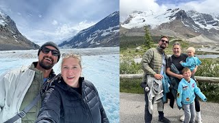 Traveling To Calgary, Our Banff Adventure & Ice Crawler Ride On The Columbia Ice Field!