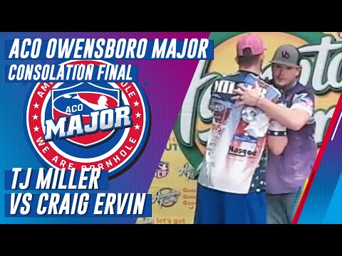 TJ Miller vs Craig Ervin - Singles Consolation Final - ACO Owensboro Major