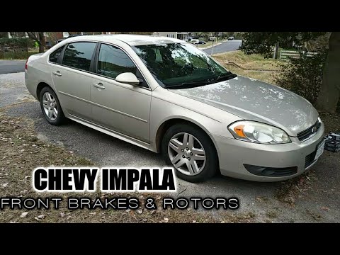 FRONT BRAKE PADS & ROTORS (2005-2016 CHEVY IMPALA)