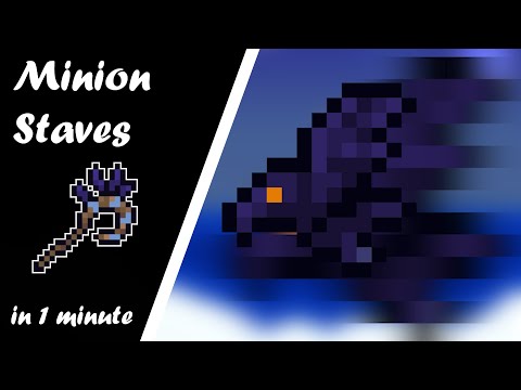Minion Staves in a Nutshell - Terraria