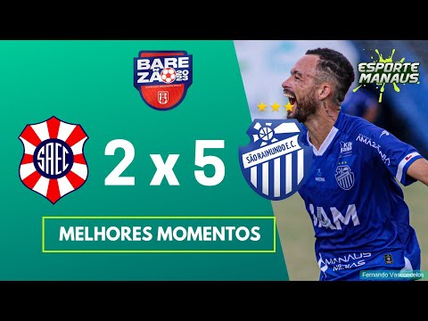 SUL AMÉRICA 2 x 5 SÃO RAIMUNDO | MELHORES MOMENTOS | 3ª RODADA DA SÉRIE B DO AMAZONENSE 2023