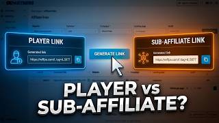 How to Generate Your 1xBet Affiliate Links (Player vs Sub-Affiliate) | 1xPartner