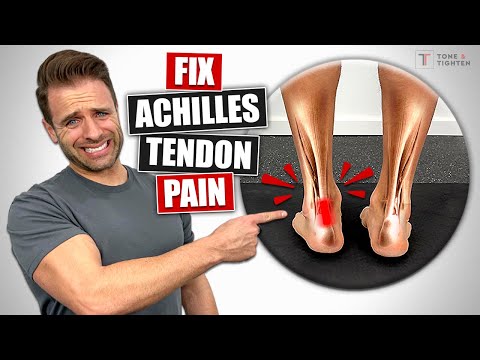 Heal Your Achilles Tendonitis At Home! (Achilles Tendon Treatment)