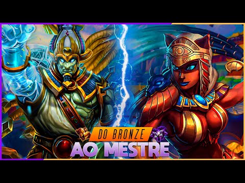 EU ODEIO BAAAAAASTEEEEEEEEEEET! OSIRIS - ⚡ Smite BR Ranked Duelo do Bronze ao Mestre