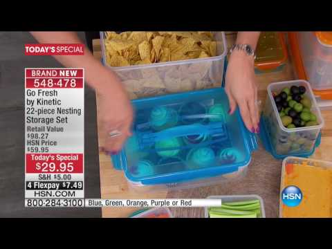 HSN | Kinetic Food Storage Premiere 06.13.2017 - 04 PM