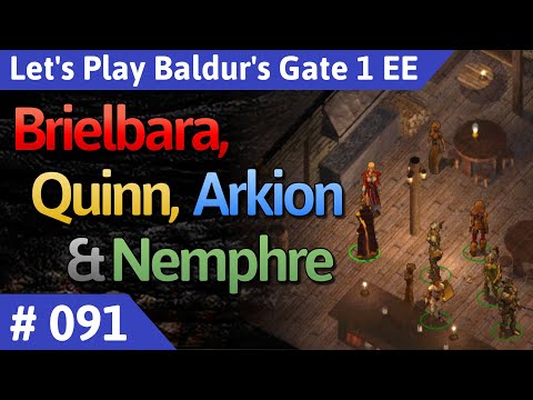 Baldur's Gate 1 deutsch Teil 91 - Brielbara, Quinn, Arkion & Nemphre Let's Play