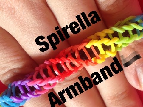 Rainbow Loom Spirilla Armband | German Tutorial