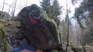 Video thumbnail of Carlotta, 7b. Val Masino