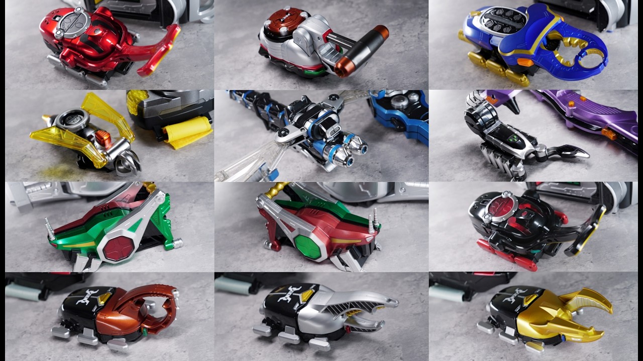 【20周年】仮面ライダーカブト ゼクター 変身・必殺技集 / KamenRiderKabuto 20th Zecter Henshin : Finisher Collection