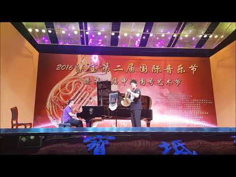 16 years boy Zeng Yun playing Csardas with Chinese made french horn
