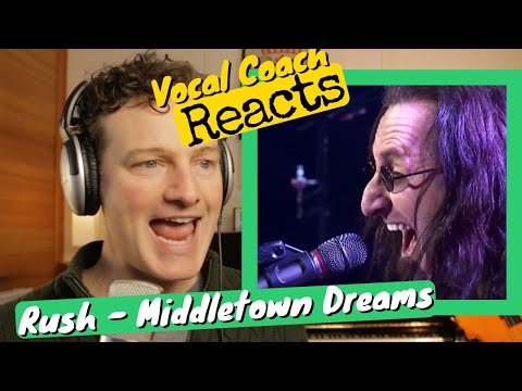 Vocal Coach REACTS - Rush 'Middle town dreams'