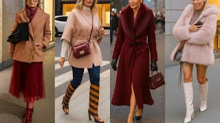 TRENDY NOVEMBER LOOKS INSPIRED BY MILAN STREET STYLE 🇮🇹 FALL OUTFITS FASHION & ITALY AUTUMN SHOPPING