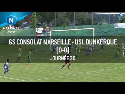 J30 : GS Consolat Marseille - USL Dunkerque (0-0), le résumé