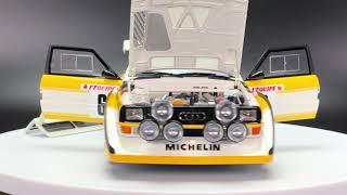 AUTOart Audi Sport Quattro S1 Rally - Monte Carlo 1986