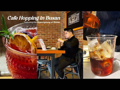 Korea Cafe Vlog | O melhor café de Busan? Ft. Jeonpo Cafe St. e Seomyeon Young St. | Entrada 3/30