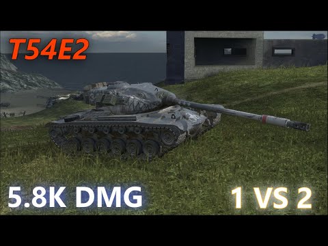 T54E2•5.8K DMG•1VS2/kkhoamoi/World of Tanks Blitz