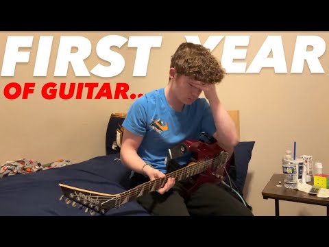 EVERY Guitarists FIRST Year in 4 Minutes…