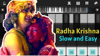 Radha Krishna Serial Song Star Bharat Easy Piano T