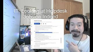 IT: Looking at Helpdesk Jobs on Indeed