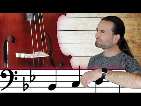 Bb Major 2 Octave Scales - the bread and butter of the jazz bassist!