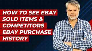 How To See eBay SOLD Items & Competitors eBay Purchase History –[ NEW HACK! ]