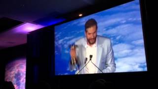 Bryan Fuller Accepts Saturn Award for Hannibal - Best Network TV Show