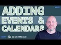 How To Add A Calendar To Your Squarespace Website Easy Tutorial