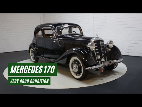 Thumbnail for Mercedes-Benz 170 V A | Restored | Very good condition | 1950 -VIDEO- www.ERclassics.com by Mercedes-Benz R-Class, Mercedes-Benz, Car, Mercedes-Benz CLA