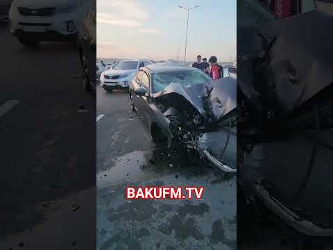 BAKI DAİRƏVİ AVTOMOBİL YOLUNDA AĞIR QƏZA